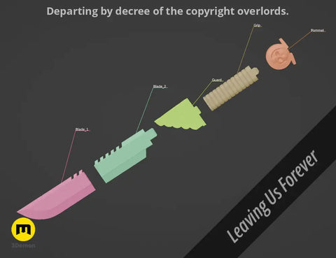 Titus Combat Knife - Secret Level