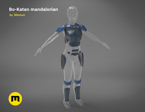 Body Armor Bo-Katan Mandalorian