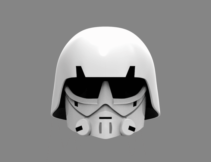 Imperial Cadet helmet — 3D printable STL model