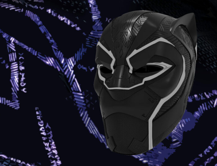 Black Panther mask — 3D printable STL model