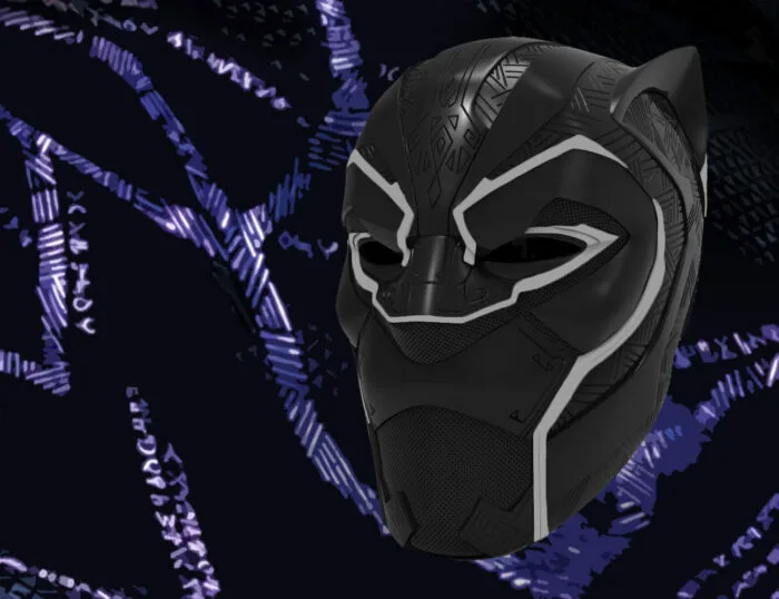 Black Panther mask — 3D printable STL model