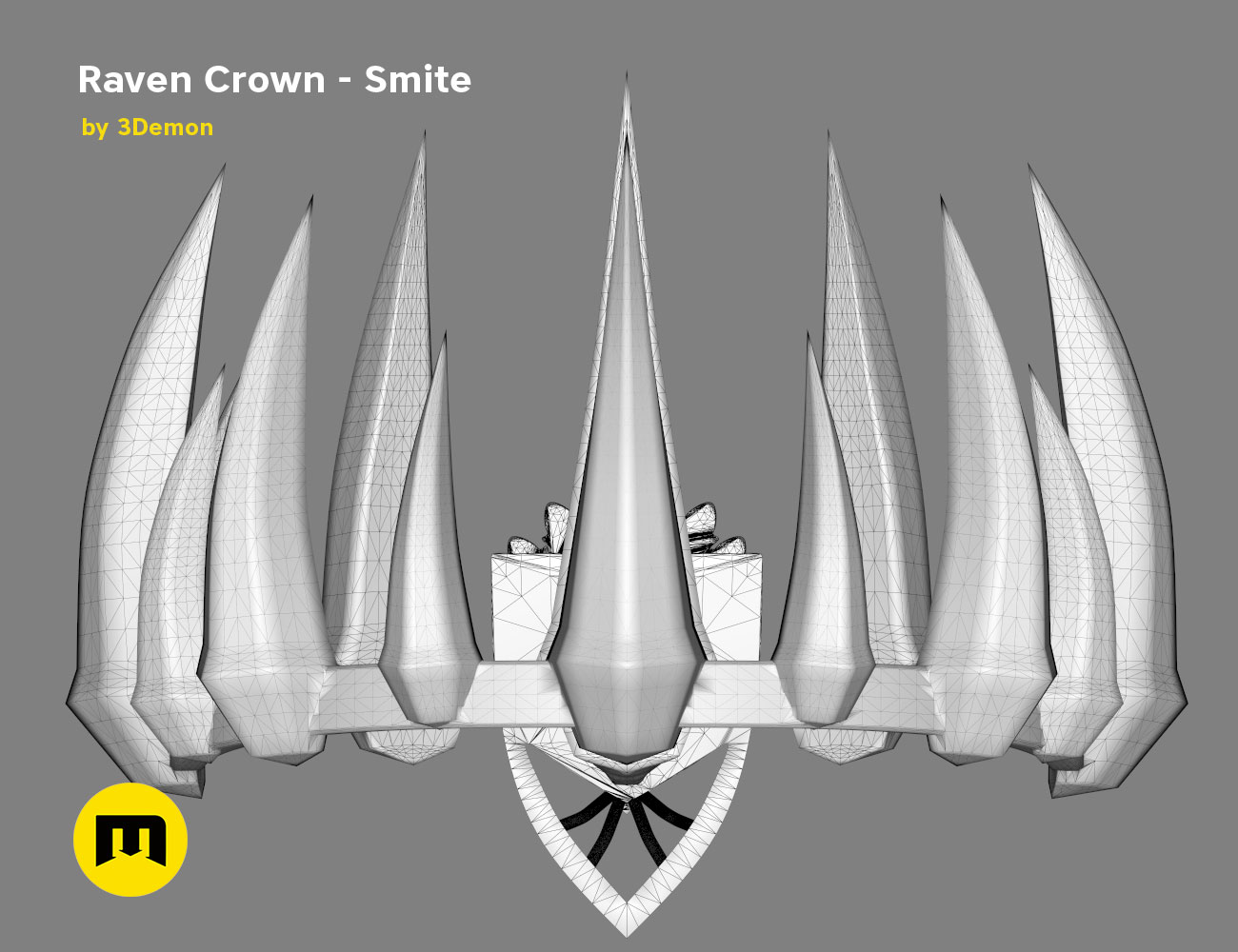 Raven Crown - Smite 3D print model