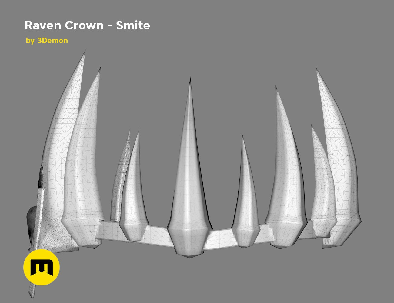 Raven Crown - Smite 3D print model
