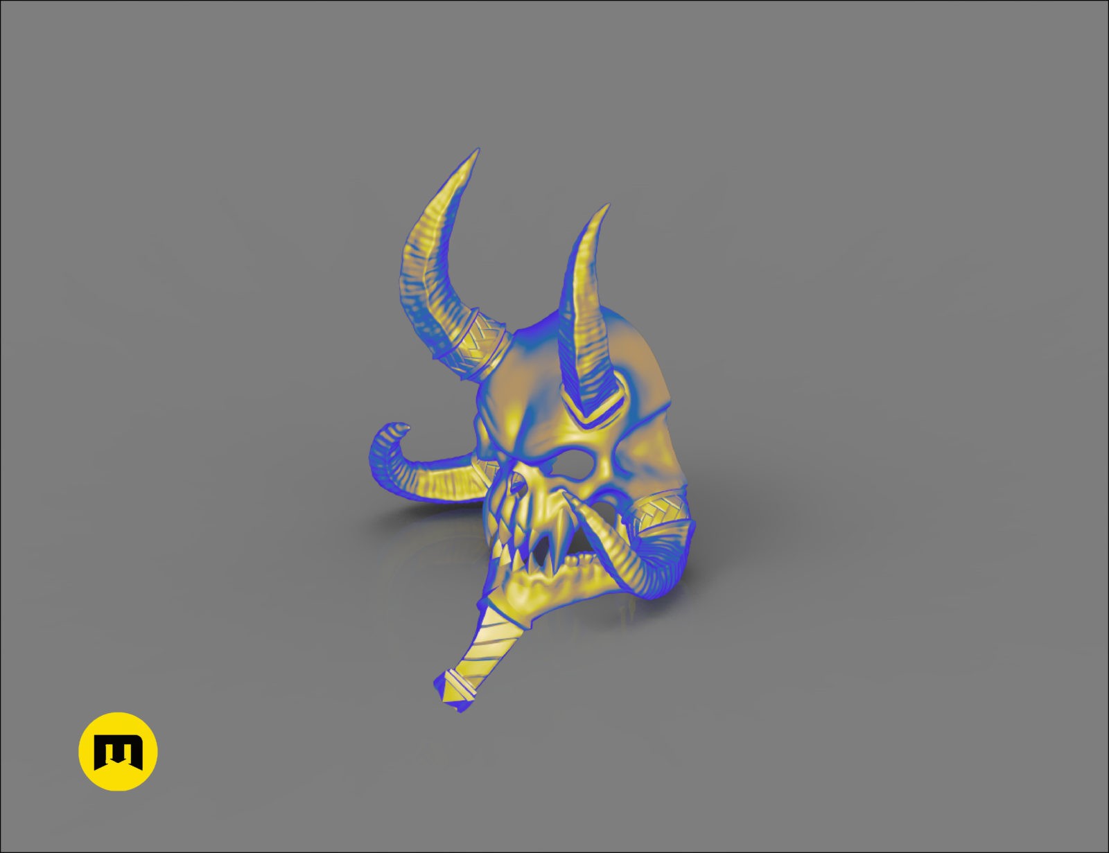 WoW Kel Thuzad Mask 3D print model