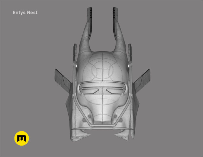 Enfys Nest battle helmet 3D print model