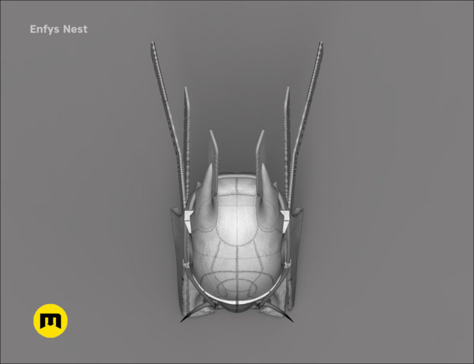 Enfys Nest battle helmet 3D print model