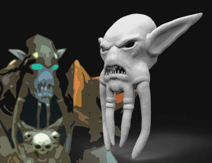 Akama mask - World of Warcraft — 3D printable STL model