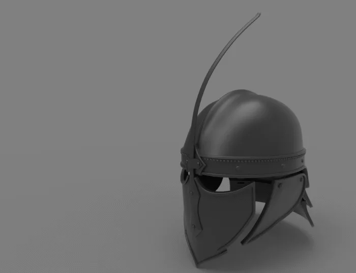 Game of Thrones Unsullied Helmet — 3D printable STL model