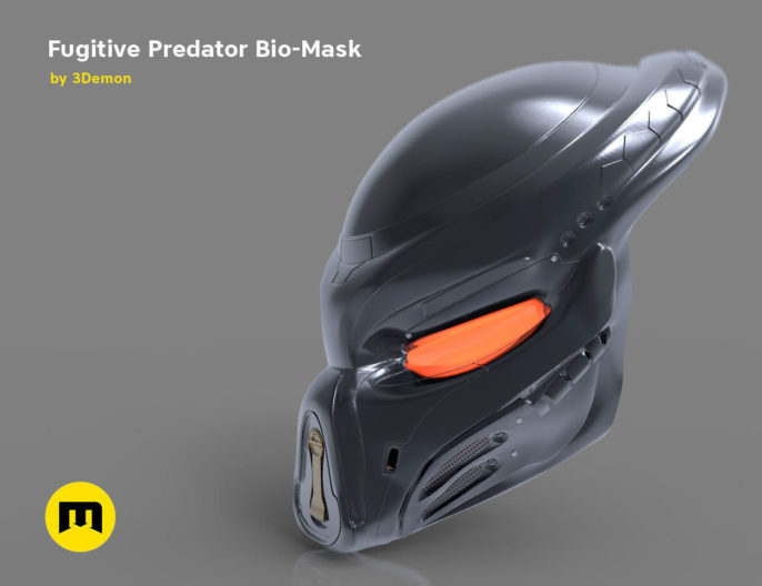 Fugitive Predator Bio-Mask 2018 3D print model