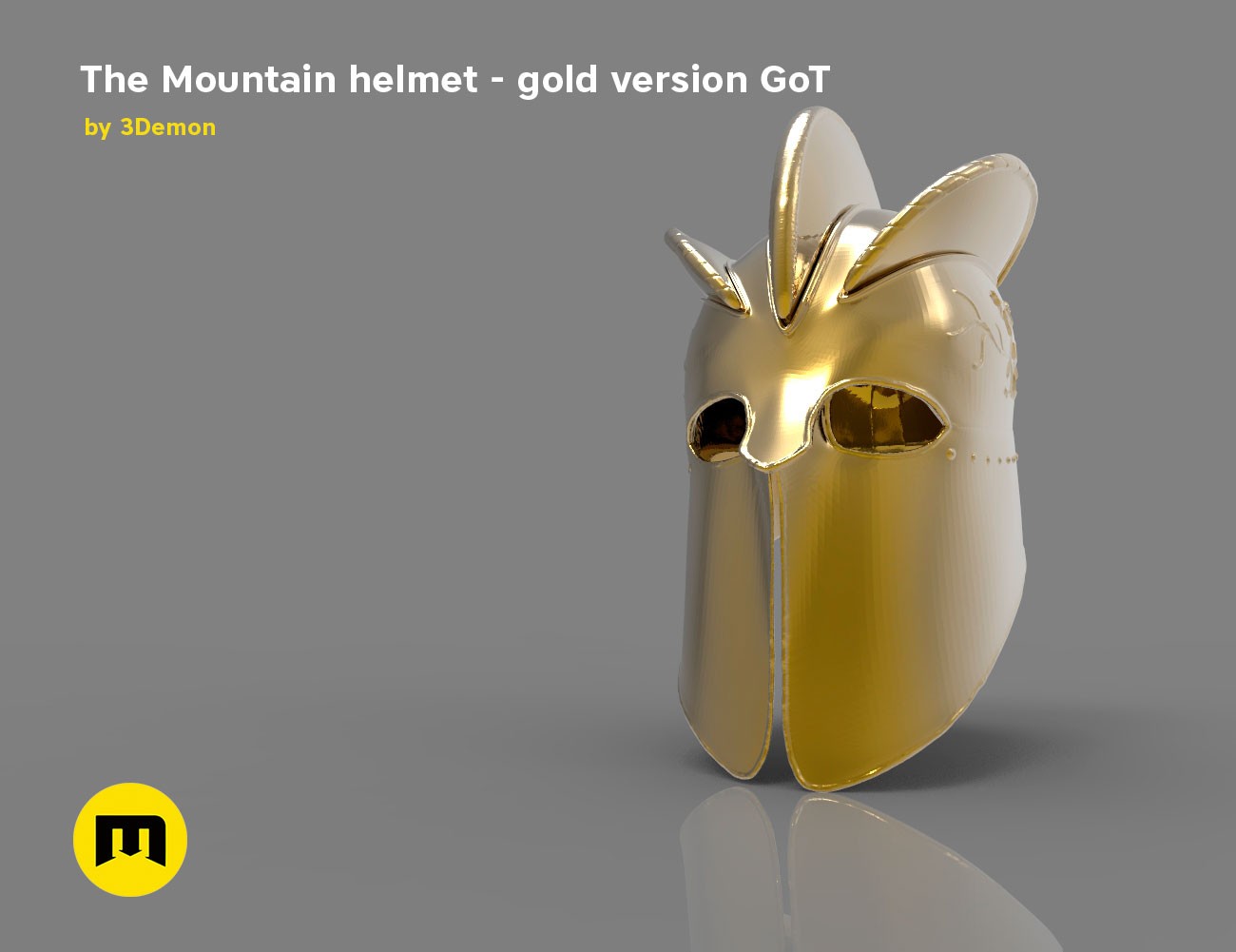 The Mountain Helmet - Game of Thrones 3D print model