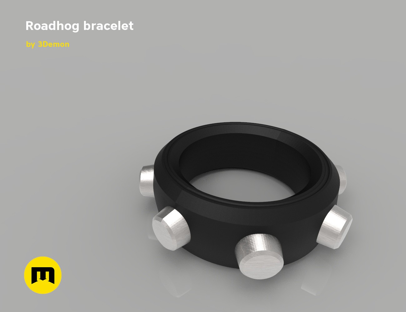 Roadhog bracelet - 3D print model