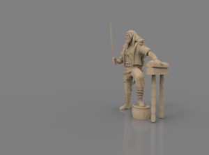 Kalmaron figure 3D print model