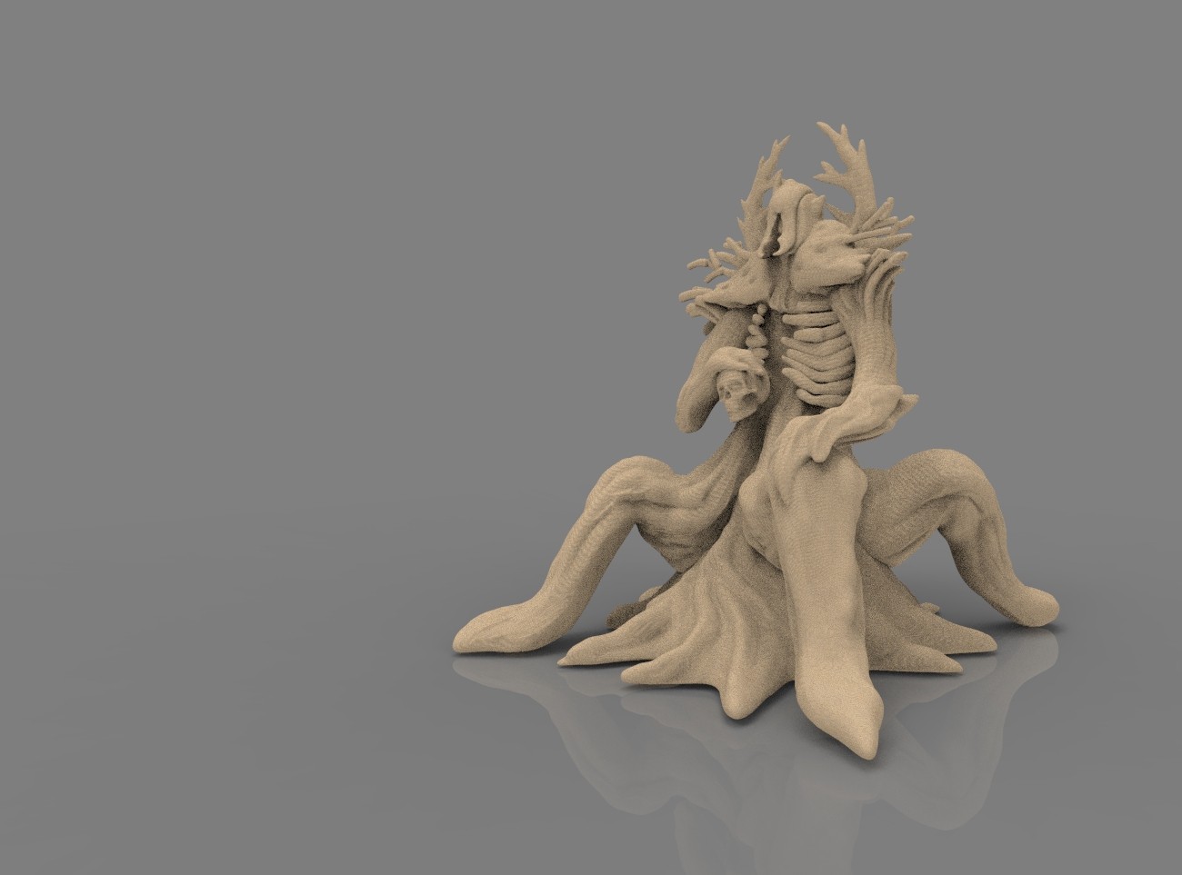 Uru Berum figure 3D print model