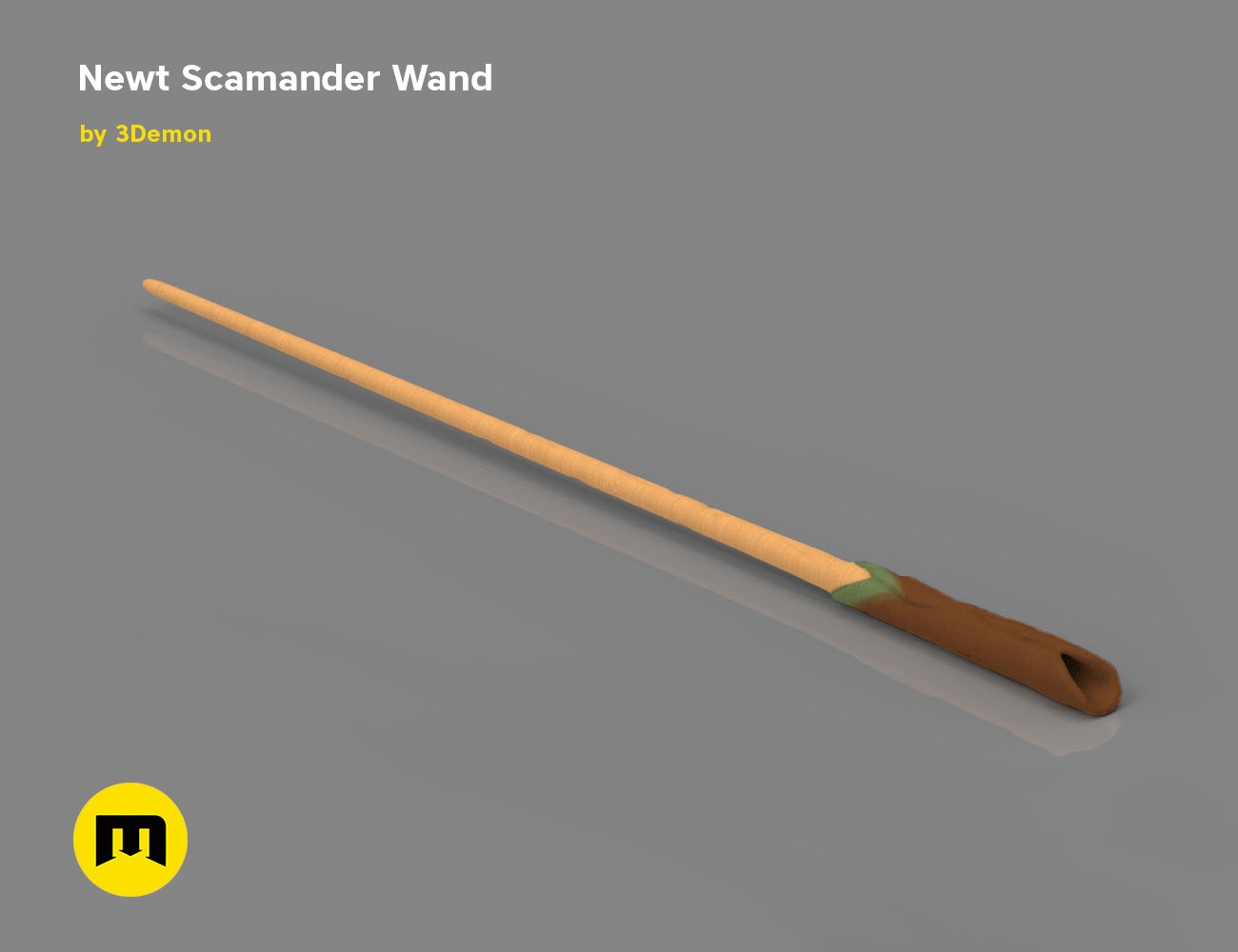Wand Newt Scamander 3D print model