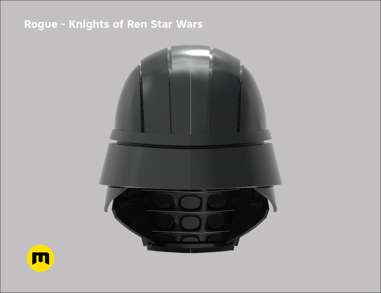 Rogue helmet - Knights of Ren - Star Wars universe 3D print model