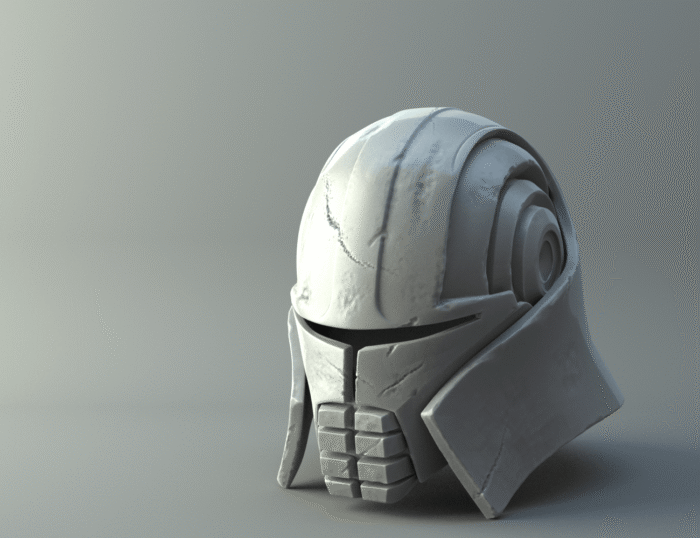 Star Wars Starkiller helmet — 3D printable STL model