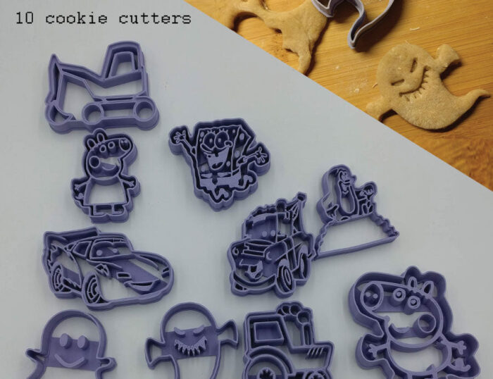 For kids cookie cutters — 3D printable STL model