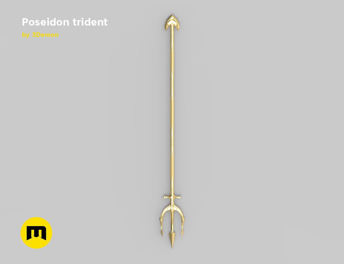 Poseidon Trident | 3D model
