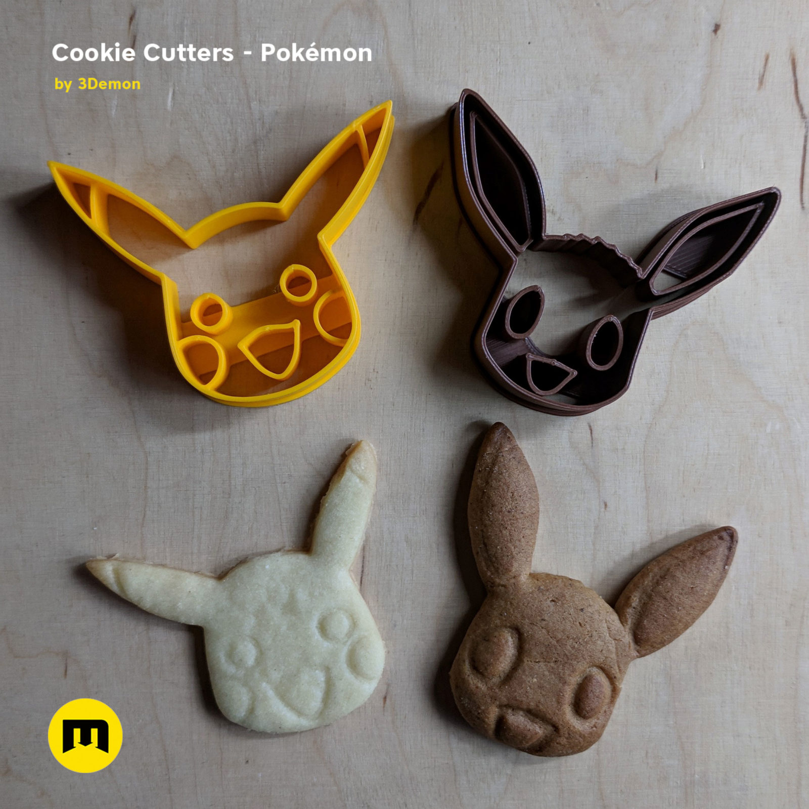 pokemon cookie cutters