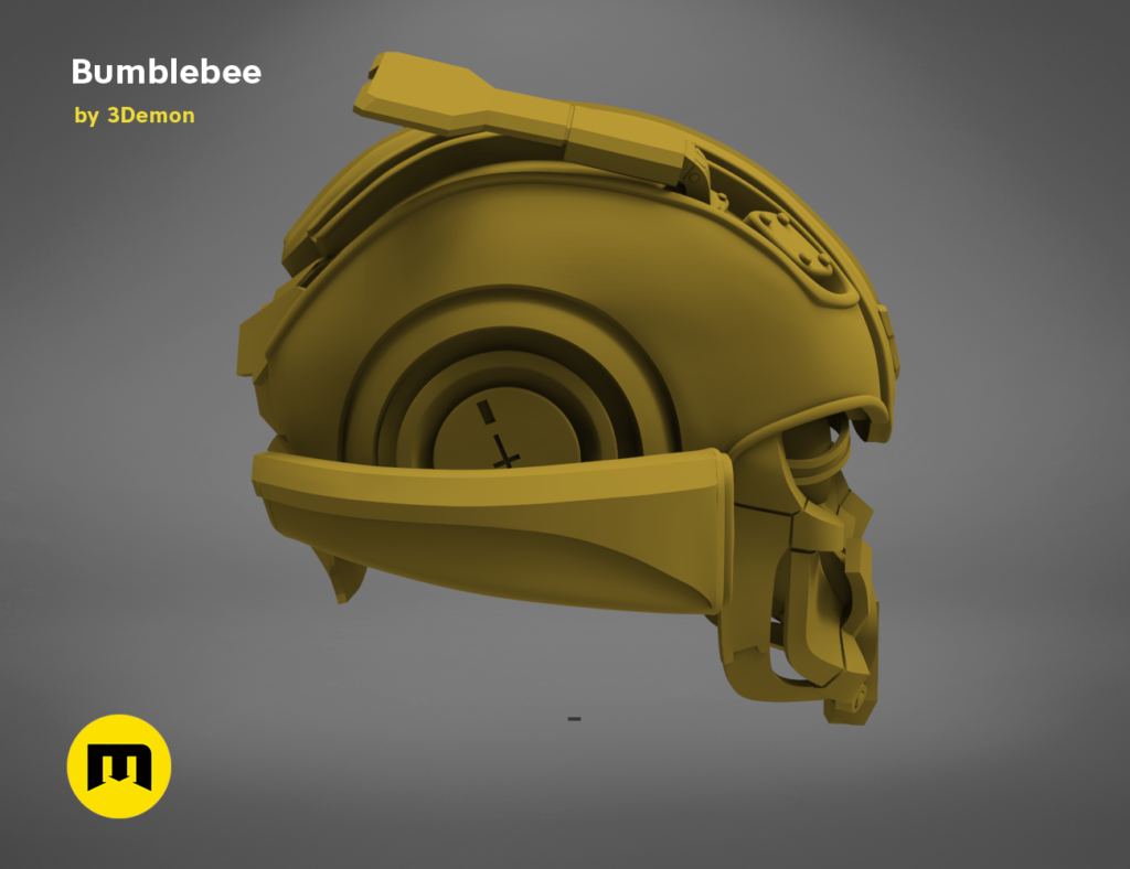 Bumblebee – wearable helmet – 3Demon - 3D print models download