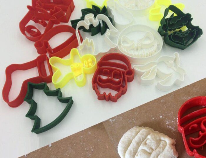 Christmas cookie cutters — 3D printable STL model