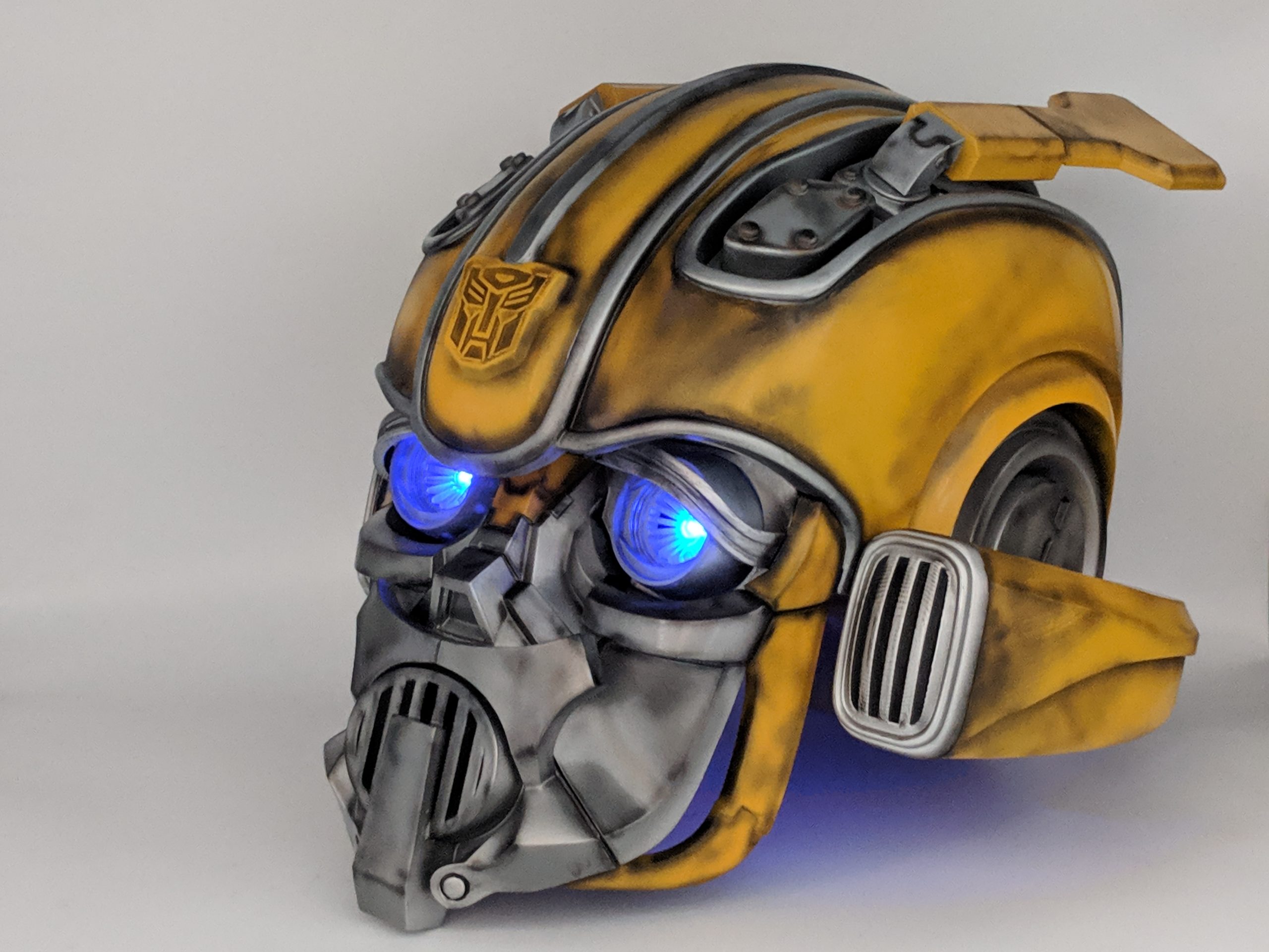 Rengør rummet kæmpe Vedhæft til Bumblebee – wearable helmet – 3Demon - 3D print models download