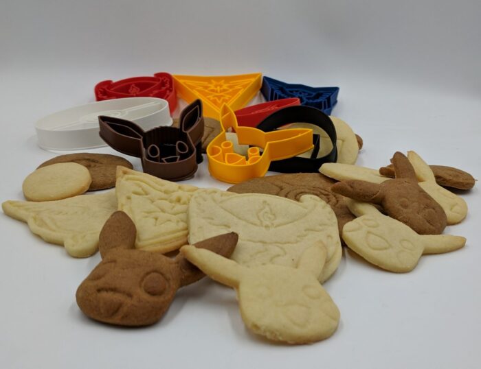 Pokemon Cookie Cutters — 3D printable STL model