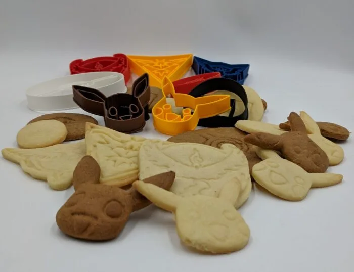 Pokemon Cookie Cutters — 3D printable STL model