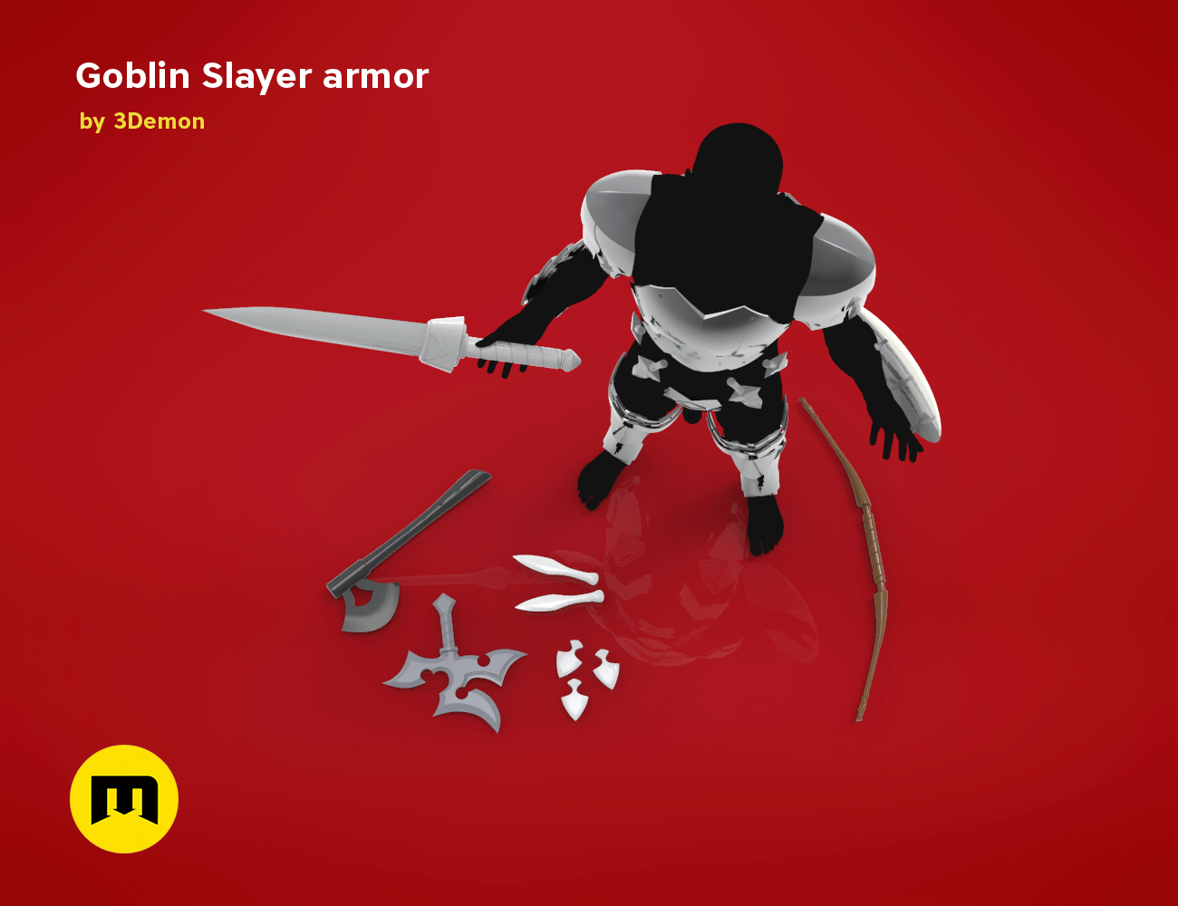 STL file Goblin Slayer Cosplay Armor 👺・3D print object to download・Cults