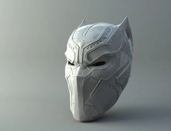 Black Panther Civil War mask — 3D printable STL model