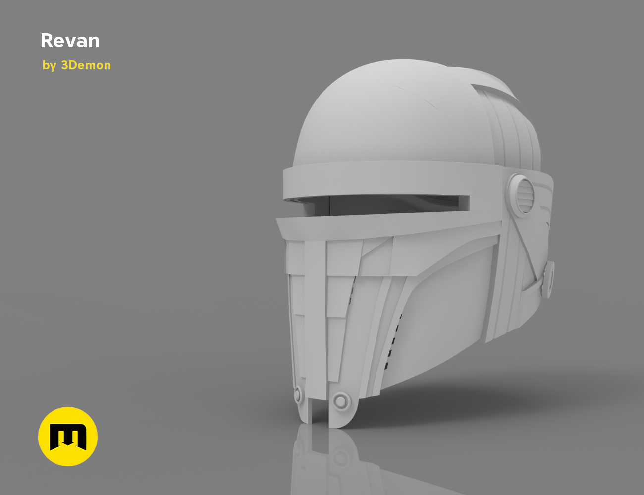 Had toksicitet blandt Darth Revan Helmet – 3Demon - 3D print models download