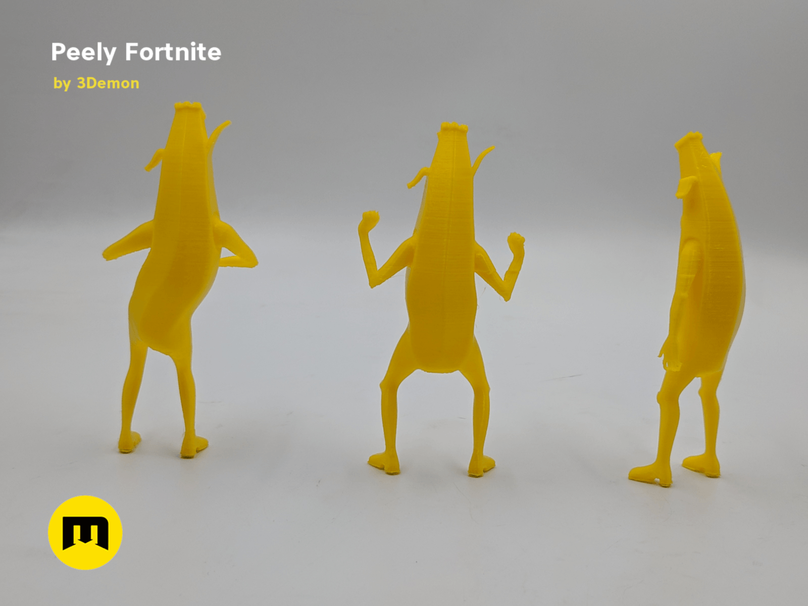 STL file Fortnite Peely brick banana figurine Fortnite Peely brick Banana  🧱・3D printing model to download・Cults