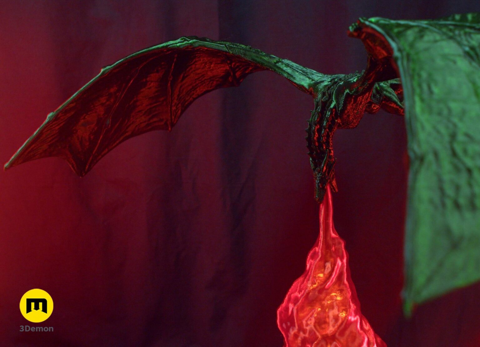 Game of Thrones Dragon - 3D print Figure and Lamp - Image 7