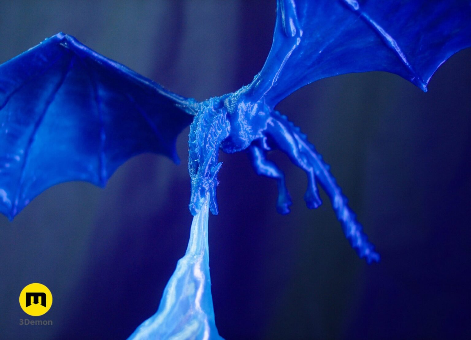 Game of Thrones Dragon - 3D print Figure and Lamp - Image 8
