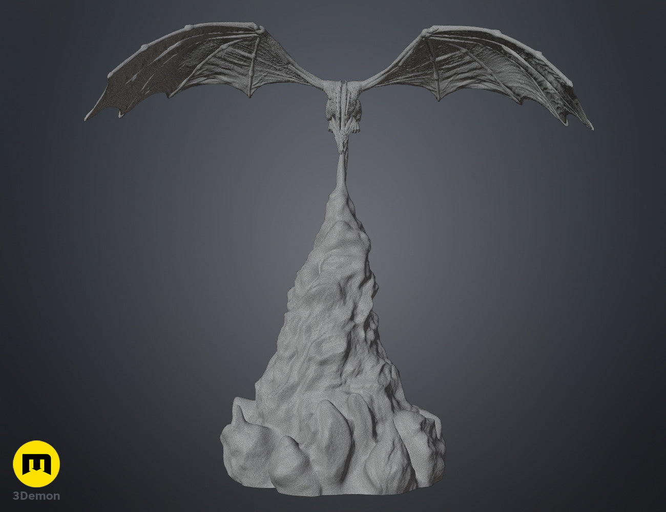 Game of Thrones Dragon - 3D print Figure and Lamp - Image 17