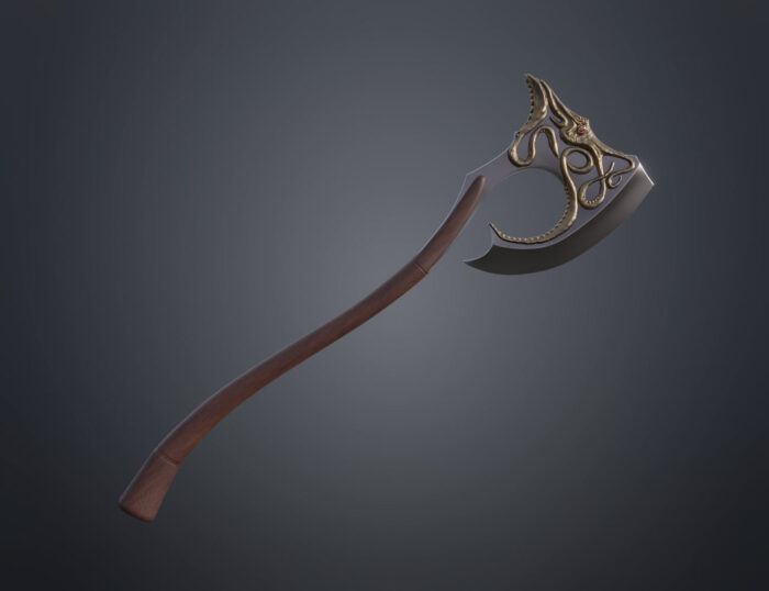 Euron Greyjoy's Axe — 3D printable STL model