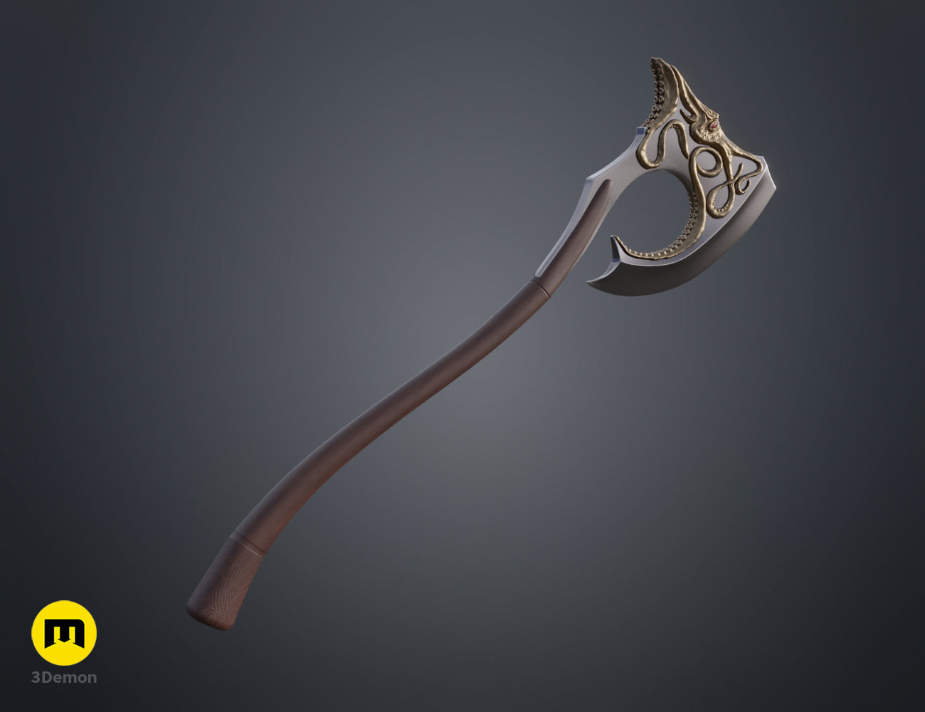 Euron Greyjoy's Axe — 3D printable STL model
