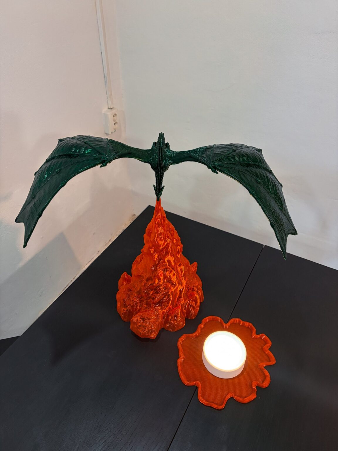 Game of Thrones Dragon - 3D print Figure and Lamp - Image 19