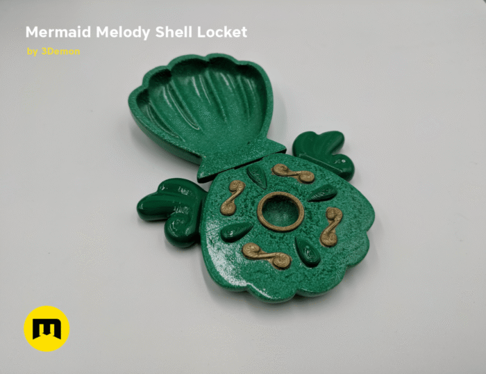 Shell Mermaid Melody — 3D printable STL model