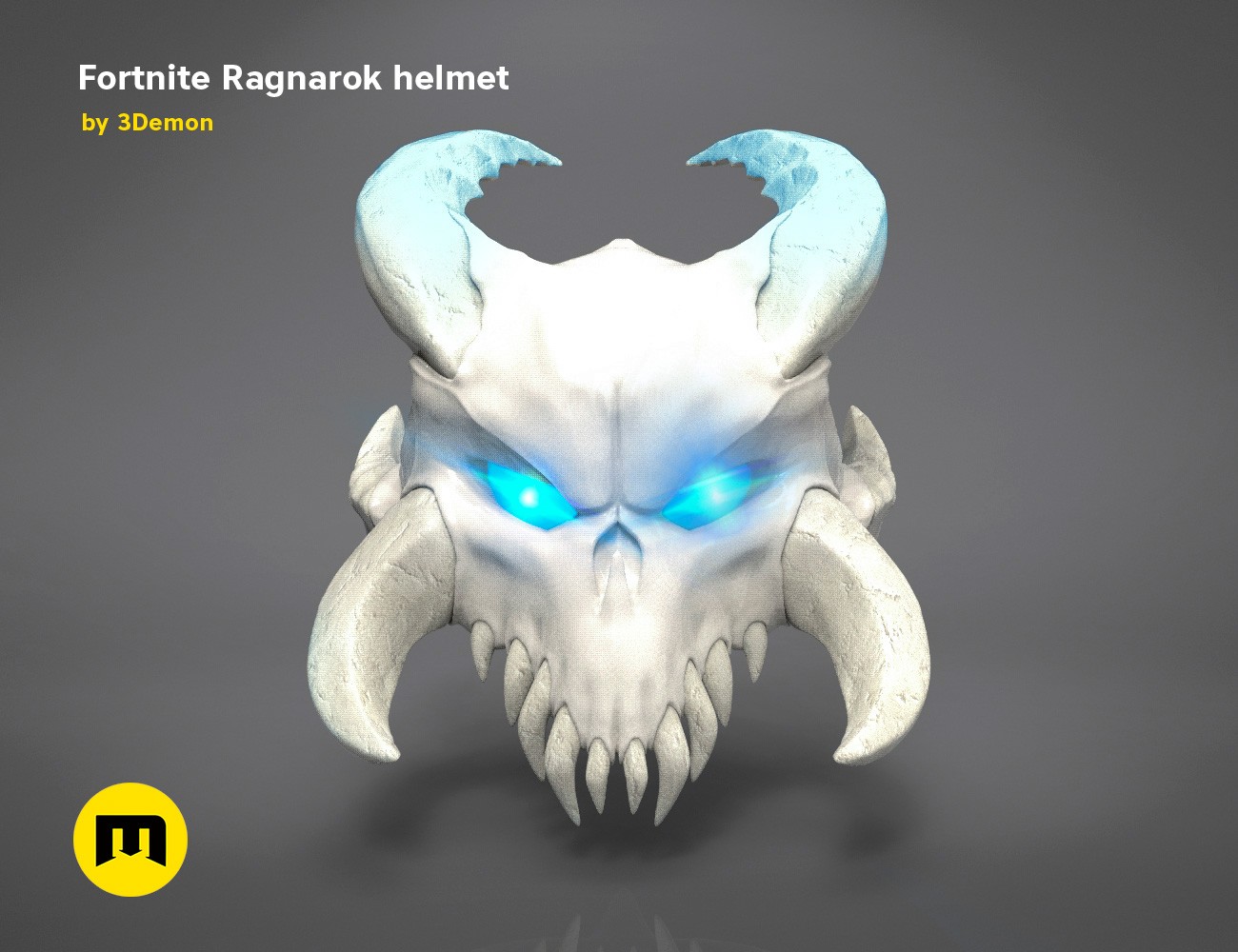 Ragnarok Fortnite helmet – 3Demon – 3D print models download - 1300 x 1000 jpeg 171kB