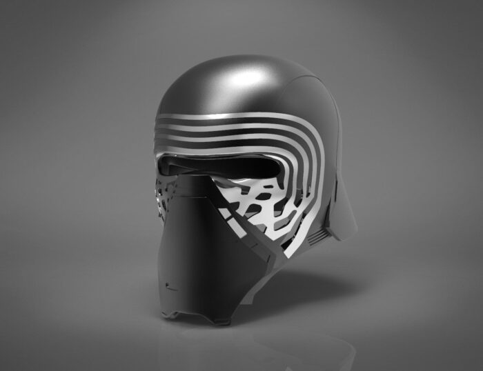 KyloRen's helmet (New) - Star Wars — 3D printable STL model