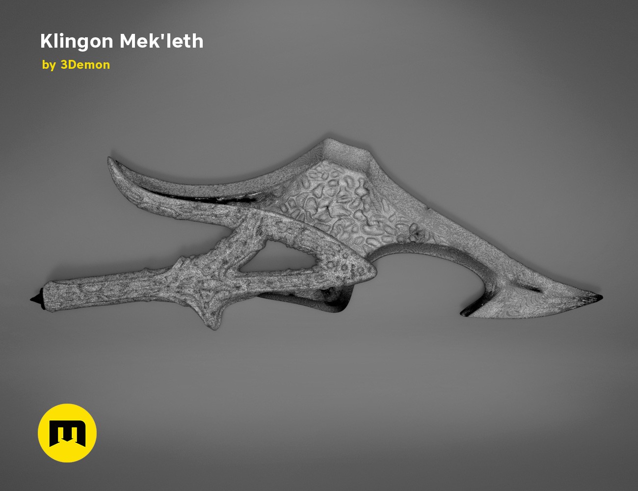 3D file Klingon Kur'Leth, Star Trek