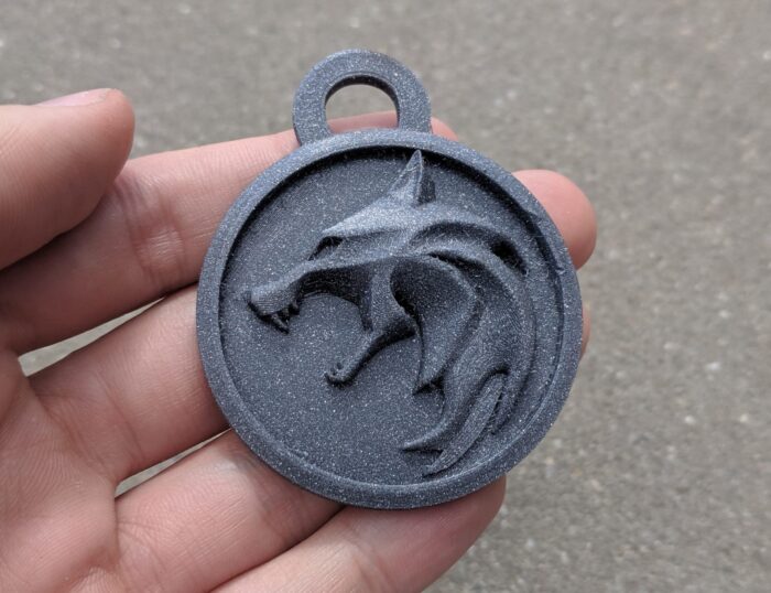Geralt's Wolf Medalion — The Witcher — 3D printable STL model