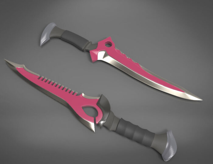 Jack The Ripper daggers — Fate/Apocrypha. — 3D printable STL model