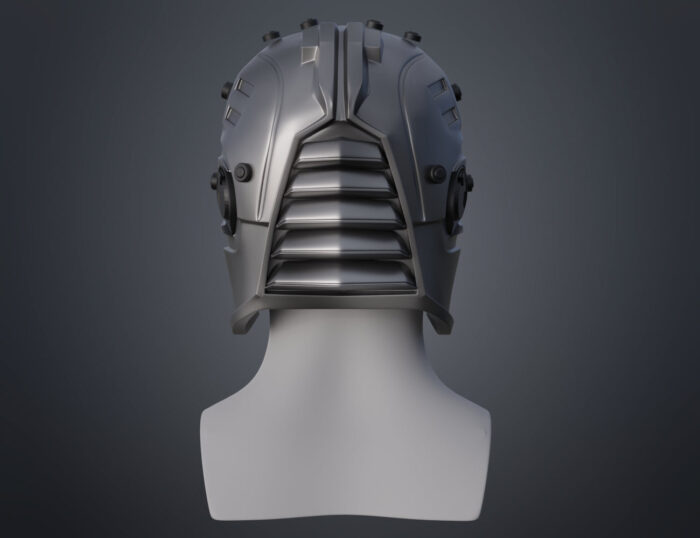 Sith acolyte mask back  - Star Wars — 3D printable STL model