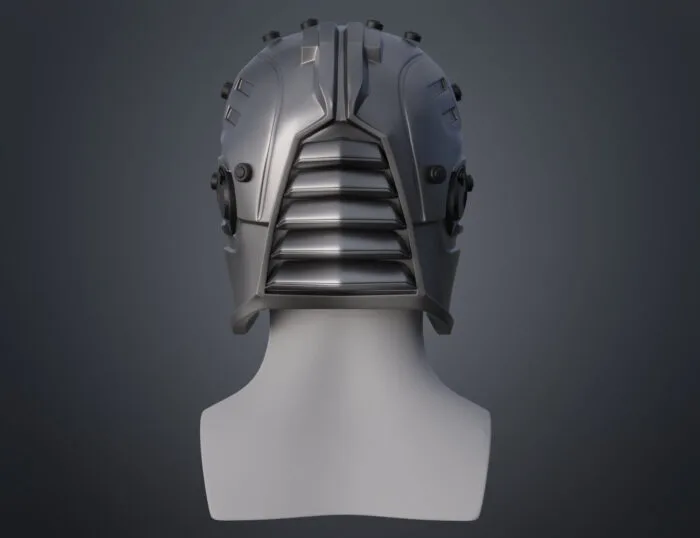 Sith acolyte mask back  - Star Wars — 3D printable STL model
