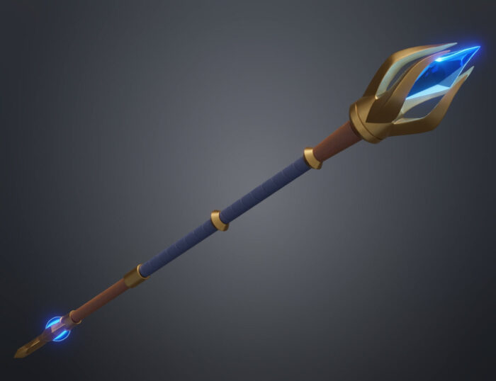 Jaina Proudmoore staff - World of Warcraft — 3D printable STL model