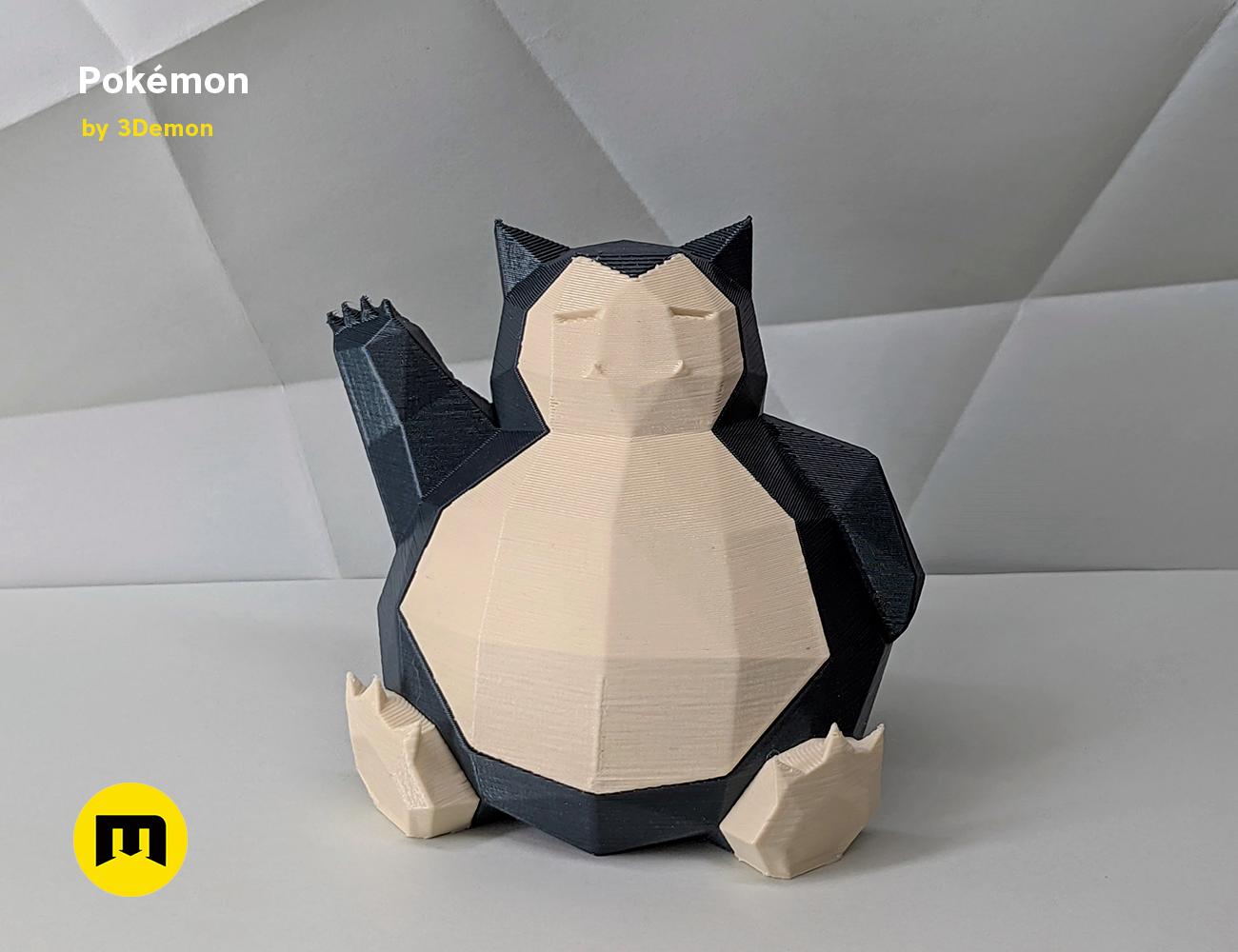 3D Print & paint Meowth air balloon pokemon #3dprinting #3dprint
