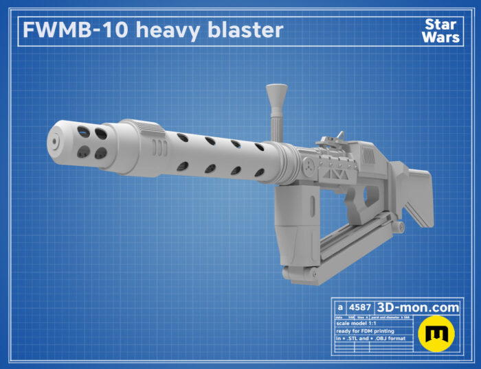 Sith Trooper - FWMB Blaster — 3D printable STL model