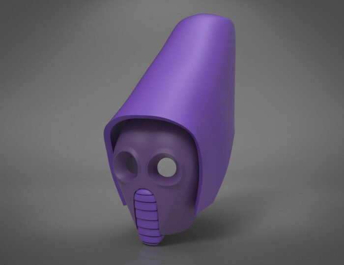 Snoke's Navigator Mask - Star Wars — 3D printable STL model